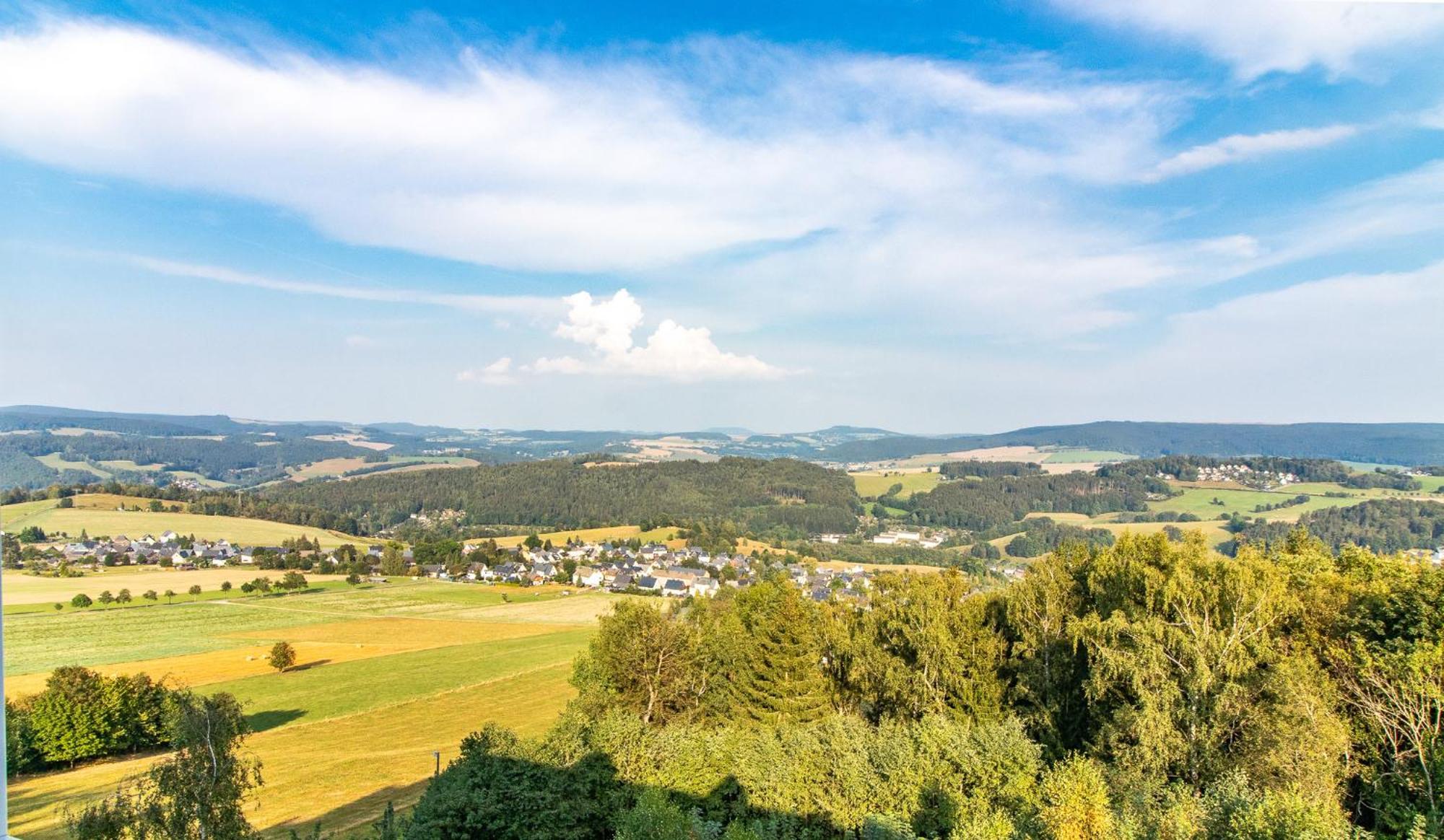 Panorama Apartment I Aufzug I Stellplatz I Natur Schwarzenberg  Luaran gambar